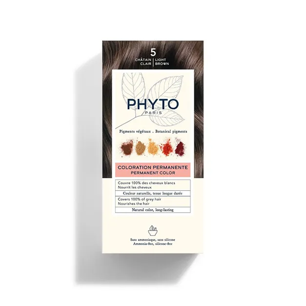 피토 피토컬러 퍼머넌트 컬러 5 라이트 브라운 염색제 1St