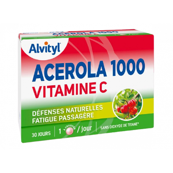 올비틸 아세로라 1000 비타민 C 캡슐 30St