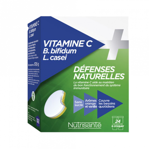 뉴트리상테 비타민C-비피덤 츄어블 캡슐 24St