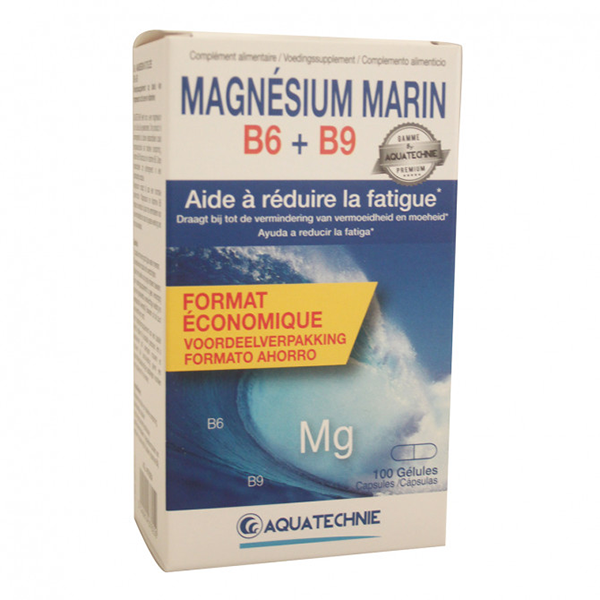 AQUATECHNIE 마린 마그네슘 B6+B9 캡슐 100St
