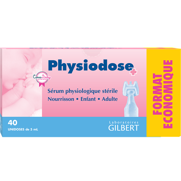 길버트 Physiodose 피지올로지끄 눈-코-귀 식염수 5ml (40회)