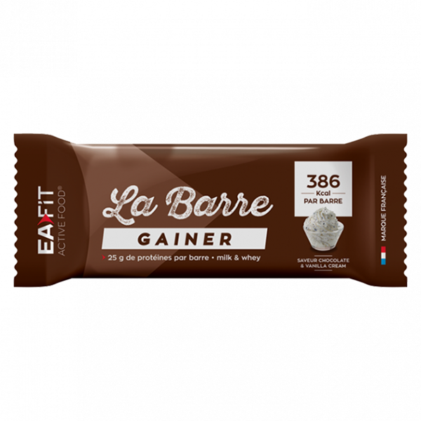 에아핏 라 바르 게이너 초콜릿-바닐라 크림 에너지 바 90g