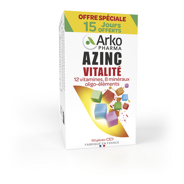 아코파마 AZINC 바이탈리티-비타민 미네랄-미량 원소 보조제 30+120캡슐 (15세이상)
