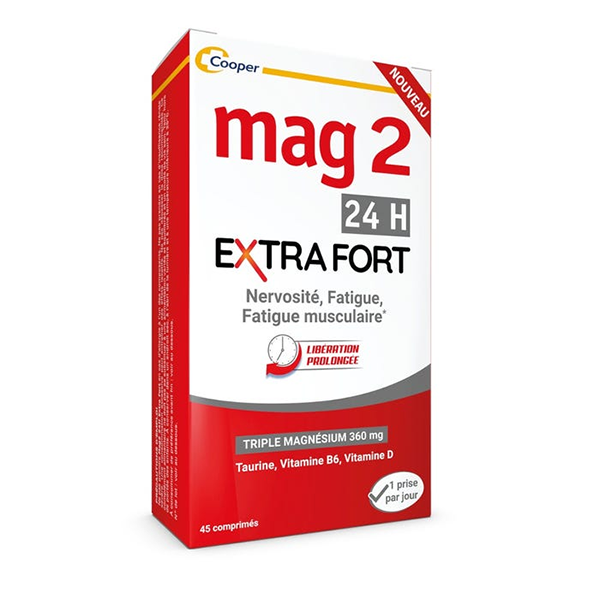 MAG 2 Mag 2 24H 엑스트라 스트렝스 보조제 45정