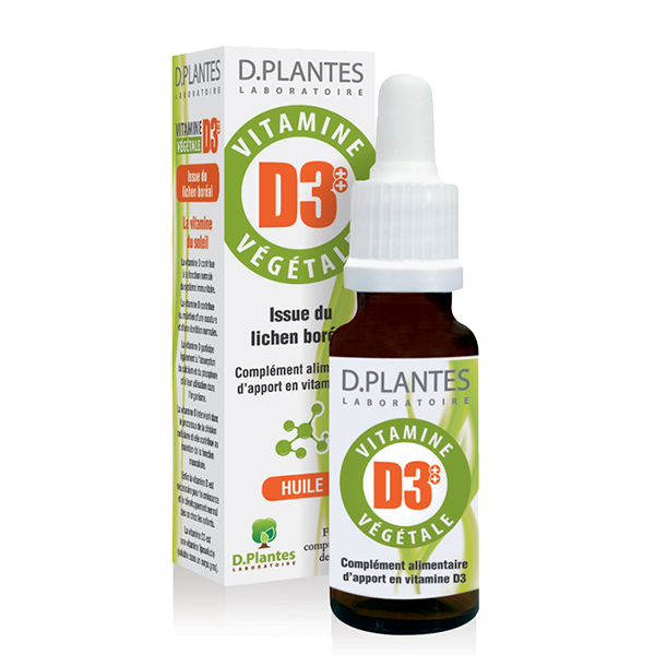 디.플랑트 식물성 비타민 D3 오일 보조제 20ml