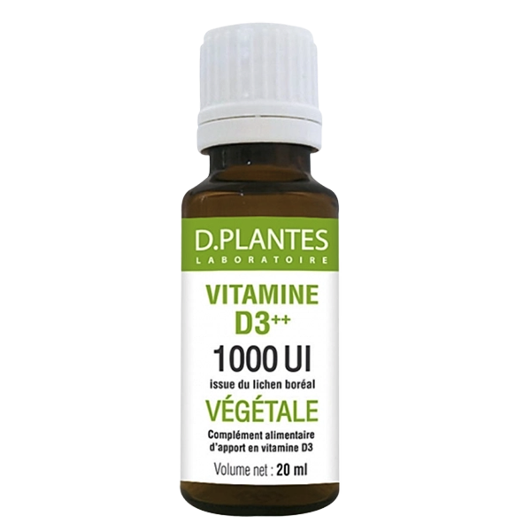 디.플랑트 식물성 비타민 D 1000IU 드롭 20ml
