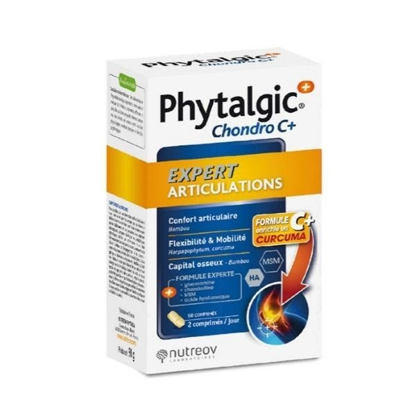 NUTREOV PHYTALGIC Phytalgic+ Chondro C+ 조인트 엑스퍼트 보조제 60캡슐