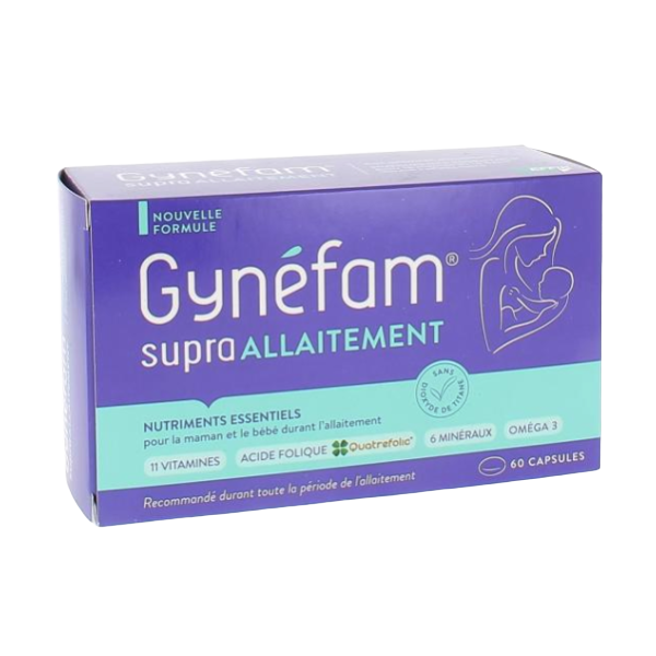 에픽 Gynefam 모유 수유 보조제 60캡슐