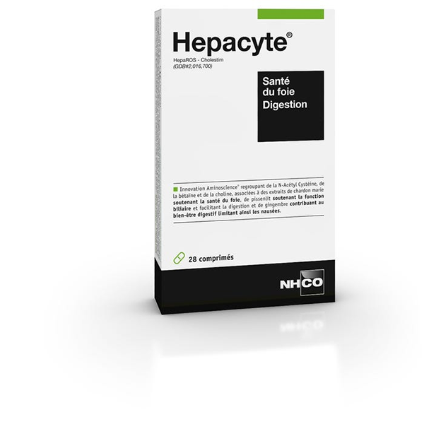 NHCO HEPACYTE 소화-간 건강 보조제 28캡슐