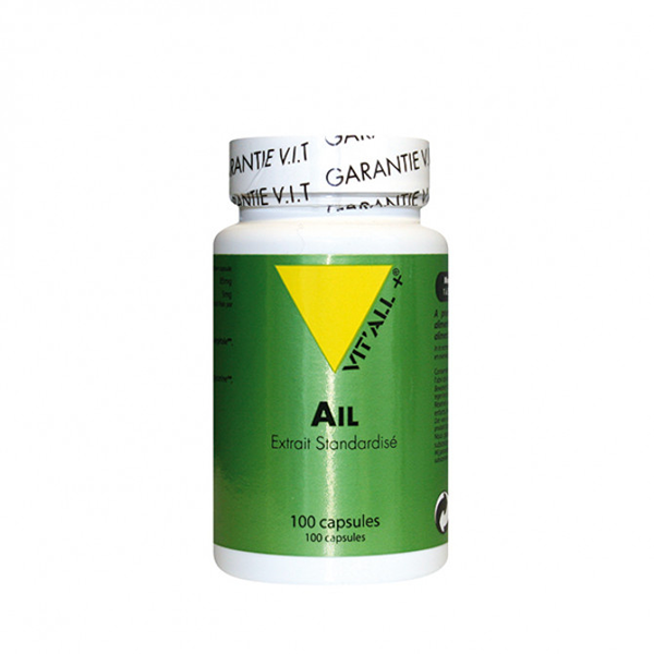 비탈+ Ail 500mg 마늘 보충제 100캡슐 (동맥-혈압)