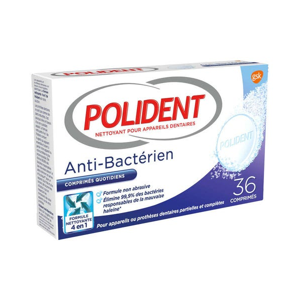 폴리덴트 Anti-Bacterien 클렌저 36정