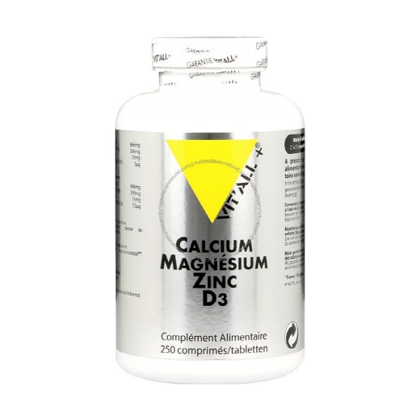 비탈+ 칼슘 마그네슘 아연 D3 보조제 250정