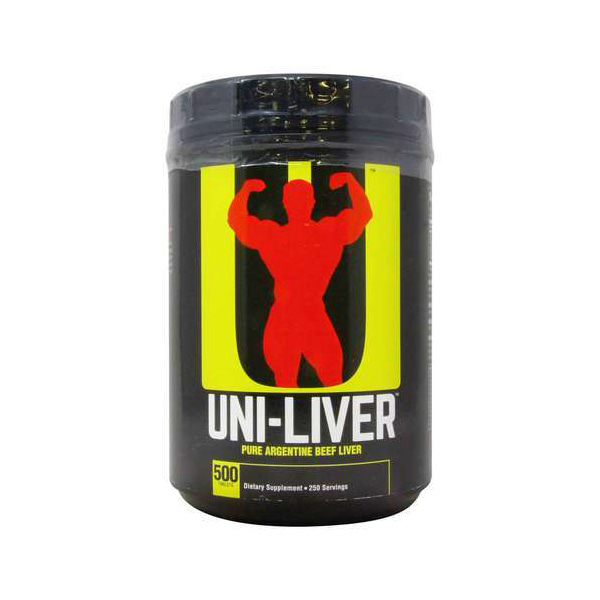 Universal Nutrition Uni-Liver 퓨어 아르헨티나 비프 간 타블렛 500St