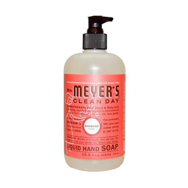Mrs. Meyers Clean Day 리퀴드 Rhubarb 핸드 비누 12.5fl oz (370ml)