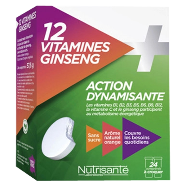 뉴트리상테 12 비타민+진생 에너자이징 컴플렉스 24정