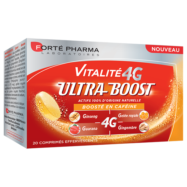 포르테 파르마 Vitalite 4G 울트라 부스트 20 발포성 정제